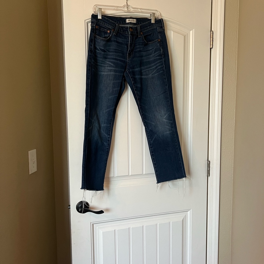 Madewell women’s Dark Blue Slim Jeans